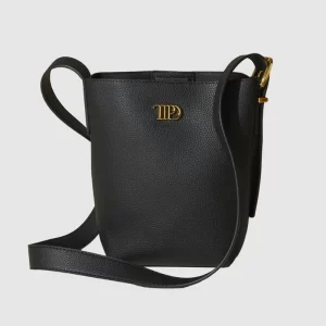 Taylor's TTPD Black Purse PU Leather Shoulder Crossbody Bags Women Cube Wallet Luxury Designer Brands TS Merch Female Bucket Bag
