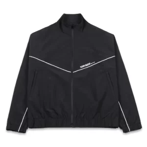Jinx Team Black Windbreaker Track Jacket Long Sleeve Tops Unisex Sports Coat Embroidery Outerwears Men Women Activewear Clothing